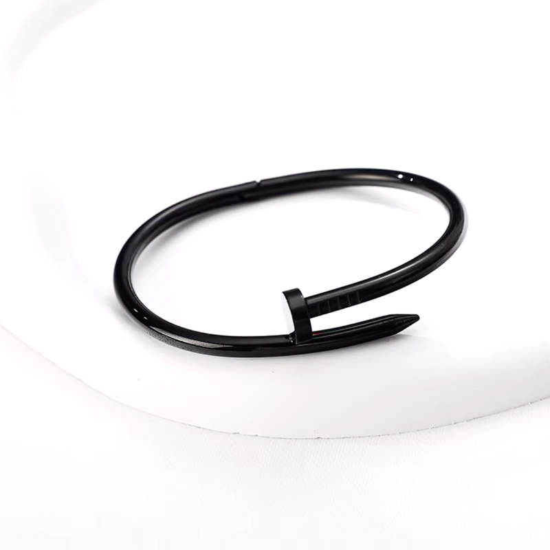 Product image KAHASIL Gelang Titanium Anti Karat dan Luntur Fashion Pria Wanita Casual KH003 all variant BLACK